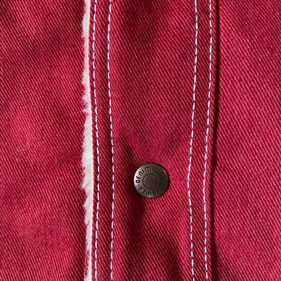 Vintage DENIM Trucker Jacket Boys 12 - Picture 5 of 7